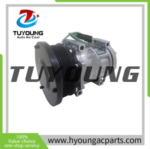 stable performance high quality Auto AC compressor for Sanden 7H15-8PK-132MM-24V 54355 00-5099