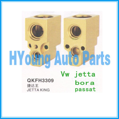 China factory direct sales auto air conditioning Expansion Valve for VW Caddy Bora Jetta Passat OEM 6N0820679C 6N0820679C 6N0820679A 1H0820679A JQD100190 Block Vlave