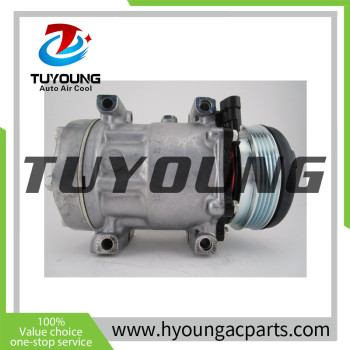 SD7H15 6092 8279 auto a/c compressors for Ford New Holland 12V 4PK 87519620 new brand long service