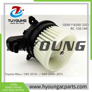 TUYOUNG Auto ac blower fan motor Toyota Hilux /SRV 2016-/SW4 2008-2015 116360-3200  RC.530.149
