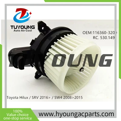TUYOUNG Auto ac blower fan motor Toyota Hilux /SRV 2016-/SW4 2008-2015 116360-3200  RC.530.149