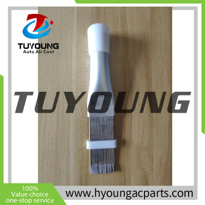 TUYOUNG easy to use,durable&high-quality Auto AC Repair Tools For straightening fin of air conditioner,Made by aluminium alloy&stainless steel