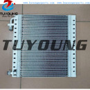 China produce Universal truck auto ac evaporator size 35cm 35cm 2.6mm