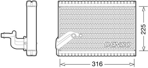 Made in China good selling Automotive ac evaporator core Citroën Berlingo 1.6 6450WE 648059