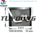 TUYOUNG superior quality Yanmar 55 excavator auto ac evaporator size 205*176* 55 mm