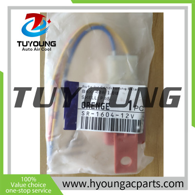 Made in China high quality Auto air conditioning Relays MAX-40A 1.8w PA6 1PC SR-1604-12V