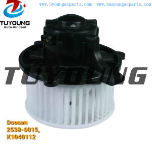 Hot selling favourable price 24v Automotive ac blower motor Doosan excavator 2538-6015 K1040112