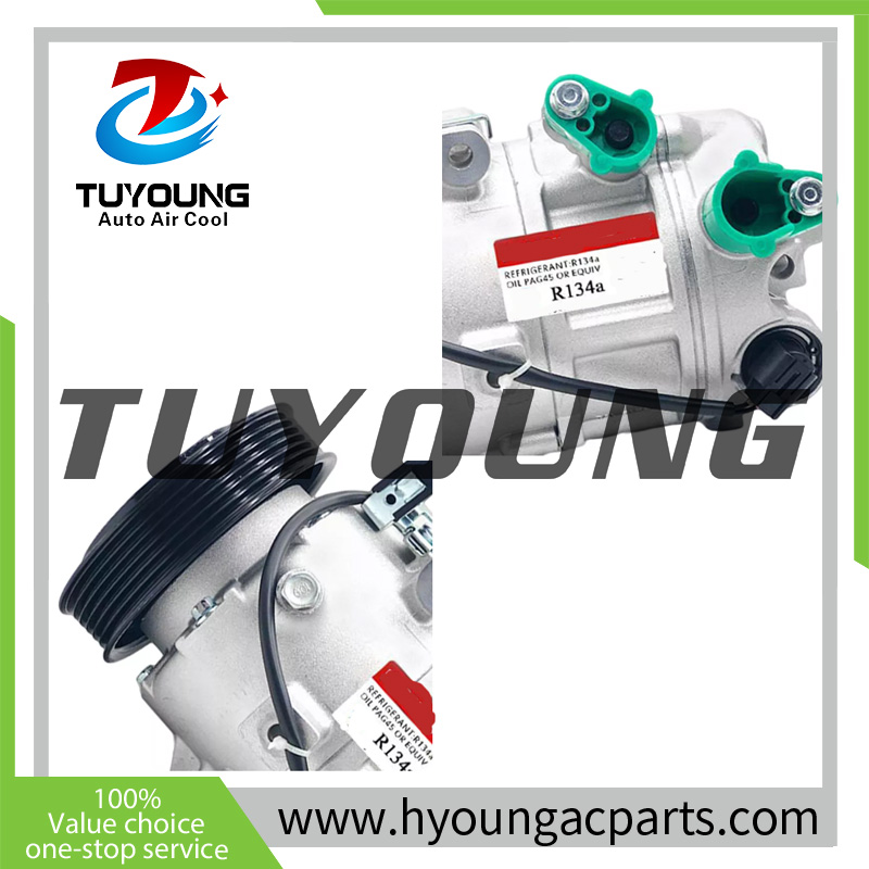 thumbnail image 2 of Hanon Systems OEM A/C Compressor – For 2012-2013 Kia Soul 2.0L W/ Eco Package, 97701-2K750 2 of 2
