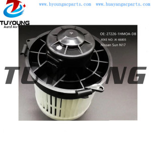 TUYOUNG not easy to damage Nissan Sun N17 auto ac blower fan motor 27226-1HM0A-DB 272261HM0ADB