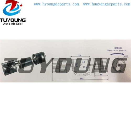 made in china superior quality vehicle air conditioning blower fan motor,brand new auto ac parts