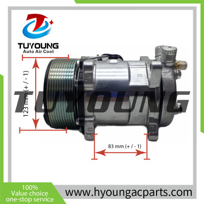 China factory direct sales and high quality Auto AC Compressor for Sanden ac compressors 5H14N 12V 10pk 123mm