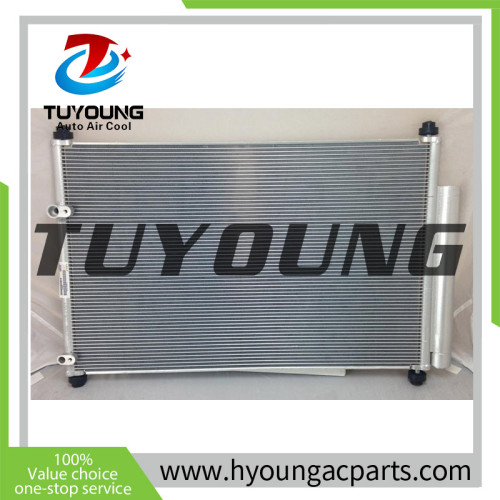 China superior quality aluminum auto AC condenser for Pontiac Vibe Scion tC Toyota Corolla/Matrix L4 1.8 2.4L 2009-2019 8845012280 CN 3755PFC