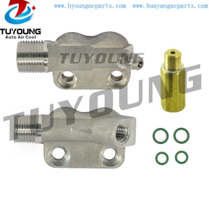 Made in china hot selling DENSO 6E171 auto ac compressor Rear cover Adapter PAD - Oring John Deere RE10981