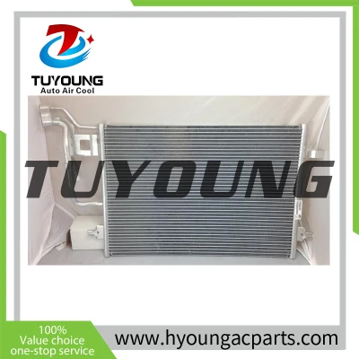 TUYOUNG hot selling auto AC condenser for Volkswagen Passat L4 V6 1.8 2.0 2.8L 2001-2005 3B0260401B 3B0260401A