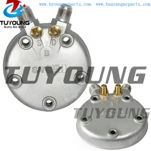 China manufacture SANDEN (B) vehicle air conditioning compressor rear head