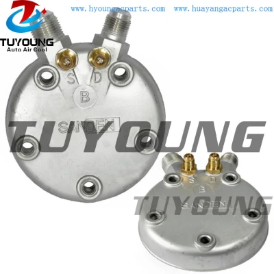 China manufacture SANDEN (B) vehicle air conditioning compressor rear head