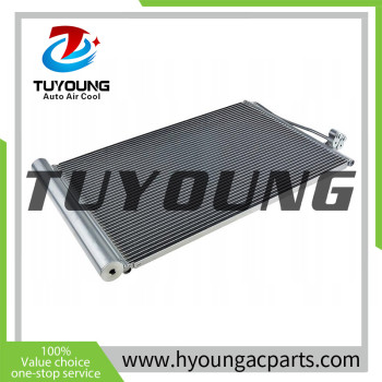 TUYOUNG excellent refrigerating effect auto AC condenser for ALPINA B5 E60 E61 4.4L 2005- 64118379885 64538379885