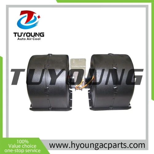 China supply and wholesale cheap price Auto A/C blower fan motor for SPAL fan 24V evaporator radial 1 speed 83779306511