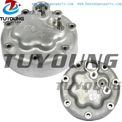 China manufacture Sanden (VTA) auto air conditioning compressor rear head, compressor spare parts