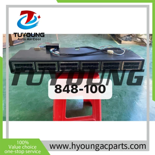 Made in china superior quality universal bus/truck Auto ac underdash Evaporator units fit universal type for all car model BEU-848-100