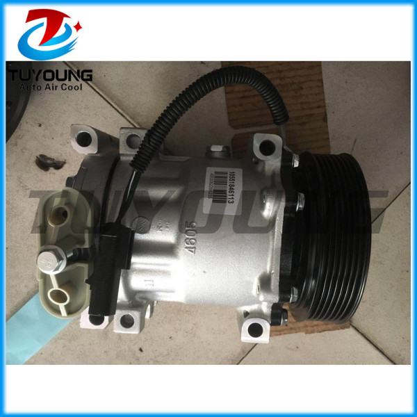 china supply 7H15 Auto ac Compressor for Chevy GMC Pick up Suburban Escalade V6 V8 96-02 134mm 130mm 6PK 12V