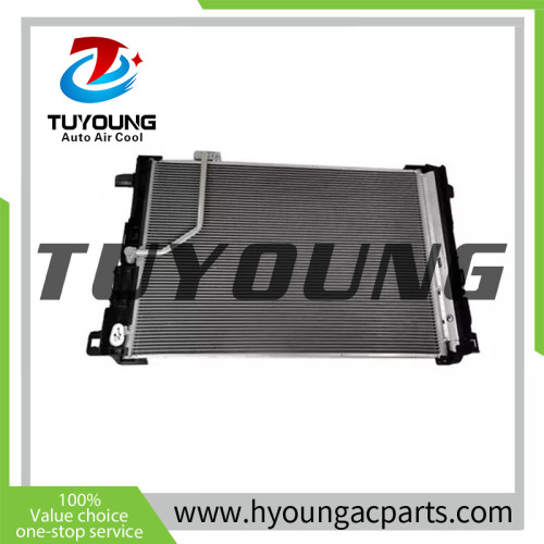 China factory supply high quality auto AC condenser for Mercedes Benz W204 C218 C207 W212 R172 2008-2011 A2045000254