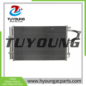 TUYOUNG hot selling auto AC condenser for HYUNDAI KIA DENSO 1.4 1.6L 2012-2020 DCN41010 976063X000