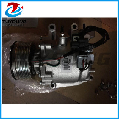 China high quality SD TRSE09 auto air con ac compressor for Honda CRV III 2.0L 2007 (38800RZVG020M2) 7pk 105mm