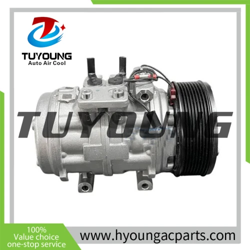 China manufacture high quality 10P15 Auto ac Compressor for Mercedes Benz Accelo A815/915/L98/Axor 2638 24V 8PK A9042300811 2R2820803C