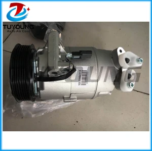 stable performance high quality auto ac compressor for CVC Nissan Qashqai 2.0 16V 06'-08' 6pk 119mm