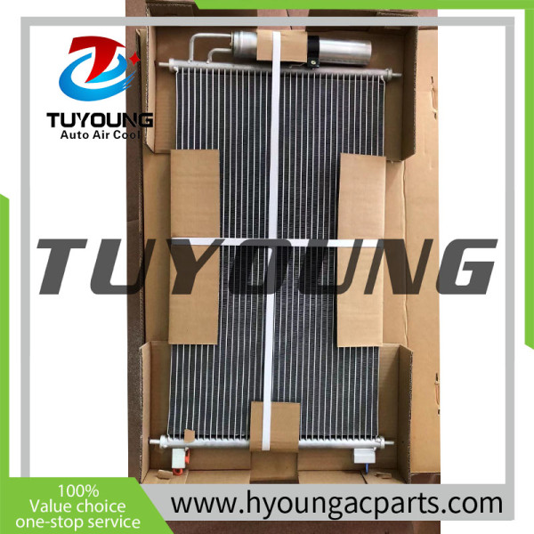 stable performance high quality auto ac condenser for Nissan NV200  (CN5824) 645*346*15.5 mm