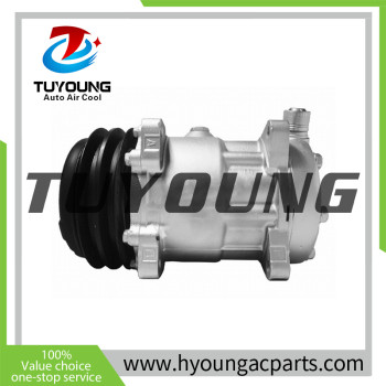 China manufacture new brand and high quality auto ac compressor for Volvo 132mm 2Gr Clutch and JE Head 24V 8053 11104512