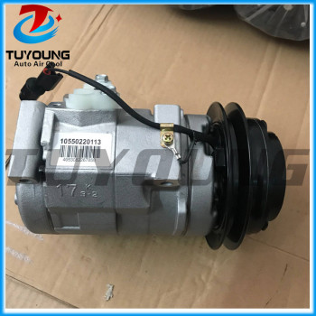 auto ac compressor 10S17C Mitsubishi Pajero 3.2 00'06' MR360816 MR398533 MR500876 MR500958 MR568289 447170-6640 447170-7850 DCP45008 DCP45009