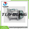 TUYOUNG high efficiency auto ac compressor SD7H15-SHD for Volvo Trucks F10, F12, F16, FL10 FL6, FL608, FL616, FL7 FLC, FS7 2Gr Clutch and JE Head
