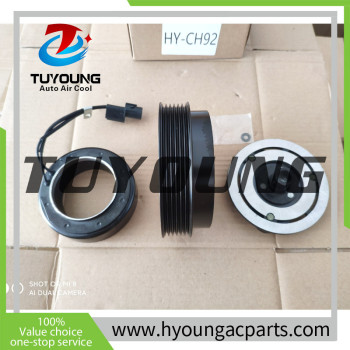 Halla HCC 125 mm 12V 6PK Auto ac compressor clutch for Hyundai Kia vehicle, bearing size 30x55x23mm