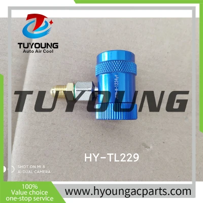 hot selling factory outlet 1234YF auto ac Adapters and Couplers low pressure Adapters
