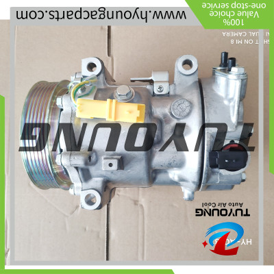 for Peugeot 207 208 2008 307 308 3008 406 407 508 5008 607 807 SD7C16 1355 air conditioning compressor 98883 98886 9678656080