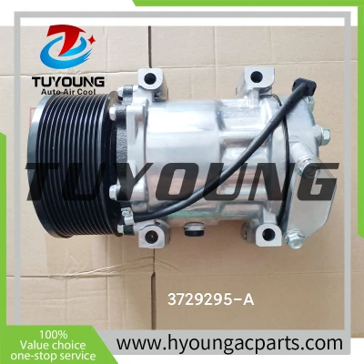 SANDEN SD7H15 Auto a/c compressor Caterpillar CAT Excavator 6095 372-9295 3729295 12pk