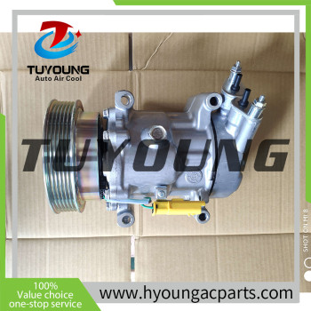 air pump Compressor Sanden SD6V12 for Nissan Micra Renault Clio Kangoo Megane 8200600122 8200953359 8200365787 2763000Q1M 763000QAP 92600AZ74A