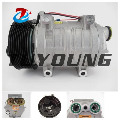 TUYOUNG HY-AC2187 AUTO ac compressor TM21HX  10 POLY CLUTCH 12v high quality aluminum