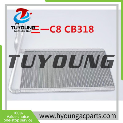 TuYoung Auto air conditioning Evaporators SANY heavy duty truck C8 31C8 CB318  heavy duty truck 三一