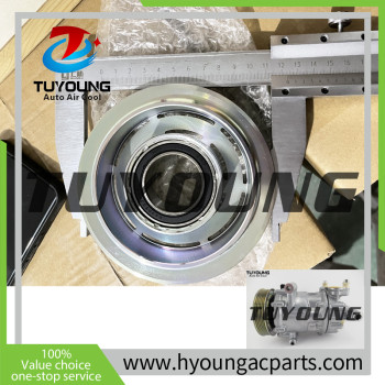 TUYOUNG SD7V16 1067F auto auto ac Compressor pulley Ford Transit 7C11-19D629-AA 1578424 BK2119D629BA  1735914  8FK351334281