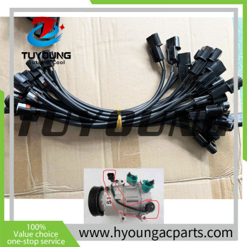 TUYOUNG Auto ac compressors control valve wire harness with plug Hyundai Sonata Kia Optima 977013R000 977013R000RU 2021813 1177317