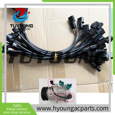 TUYOUNG Auto ac compressors control valve wire harness with plug Hyundai Sonata Kia Optima 977013R000 977013R000RU 2021813 1177317