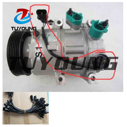 TUYOUNG Auto ac compressors control valve wire harness with plug Hyundai Sonata Kia Optima 977013R000 977013R000RU 2021813 1177317