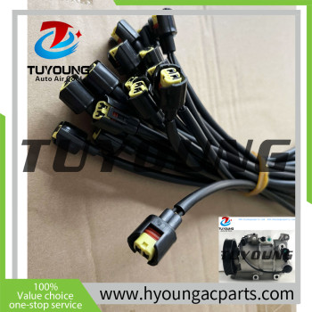 TUYOUNG Auto ac compressors control valve wire harness with plug Kia Rio 977011R100 97701-1R100 97701-1W600  1177324