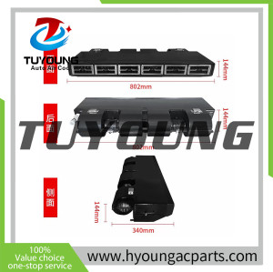 tuyoung auto ac underdash Universal Style Evaporator unit universal type for all car model