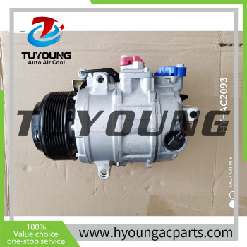 Long service life, large temperature rise range auto AC compresssor for BMW X6/X5 11-17 L6 3.0L 2012-2019 64529217868 DCP05078