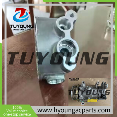 China factory supply SD6C12 auto air conditioning compressor rear head Peugeot Citroen 9659875780  6453WK