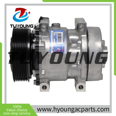 QP7H13 universal Auto ac compressor QP7H13 QP 1831 119MM PV8 12V